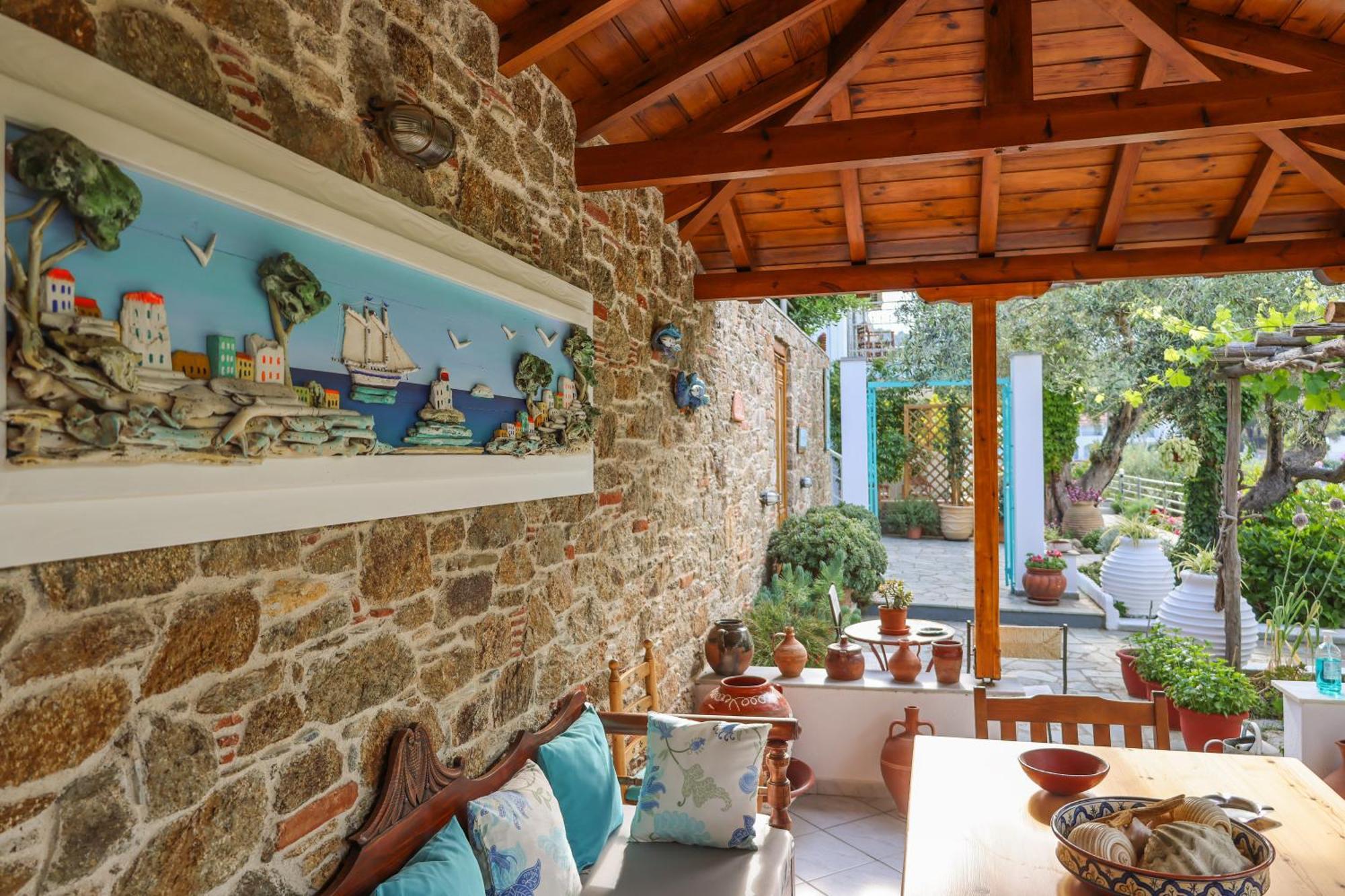 Studios Villa Eleni Platanias (Skiathos) Exterior foto