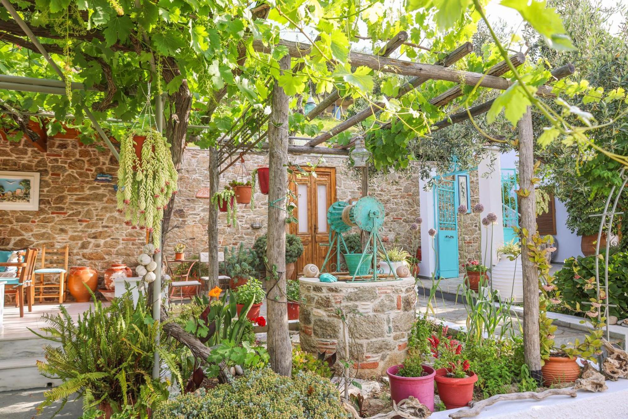 Studios Villa Eleni Platanias (Skiathos) Exterior foto